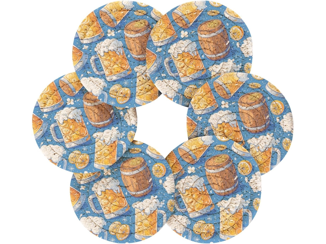 Absorbentes: Estos Posavasos Absorben Fácilmente Las Gotas De Líquido Del Exterior Tu Taza,