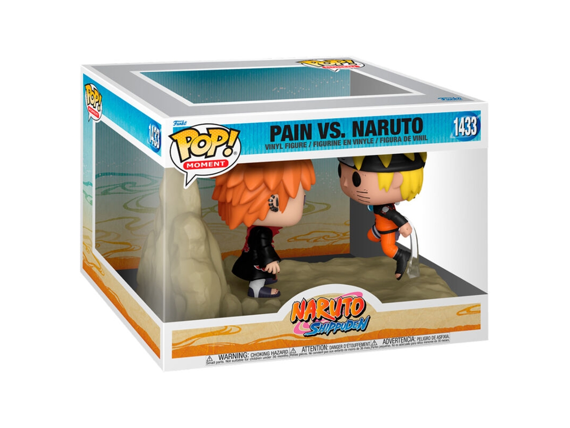 Figura Pop Naruto Shippuden Pain Vs Naruto B. Momento activo