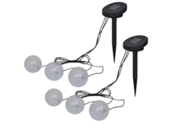 Lámpara Luminarias Flotantes 6 Unidades LED para Laguna y Piscina