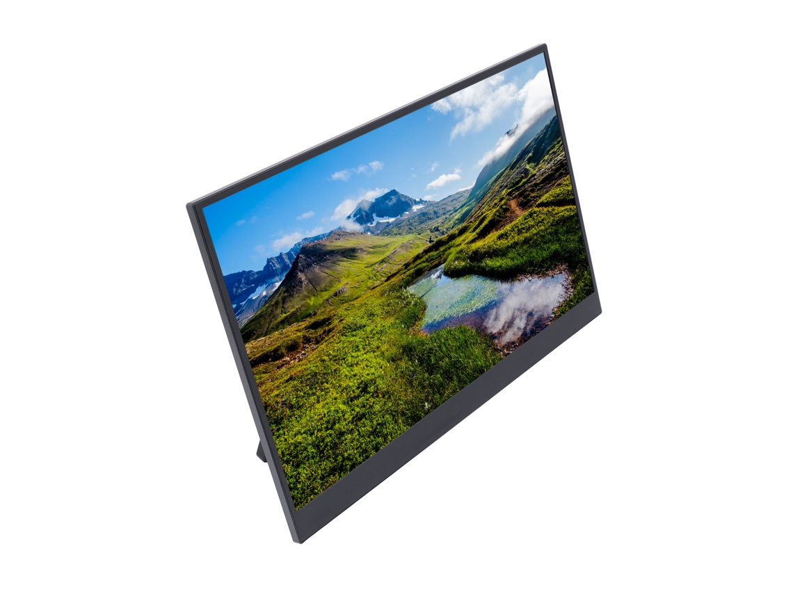 Monitor portátil LAXISCREED IPS Full HD de 15,6" com tela sensível ao toque.