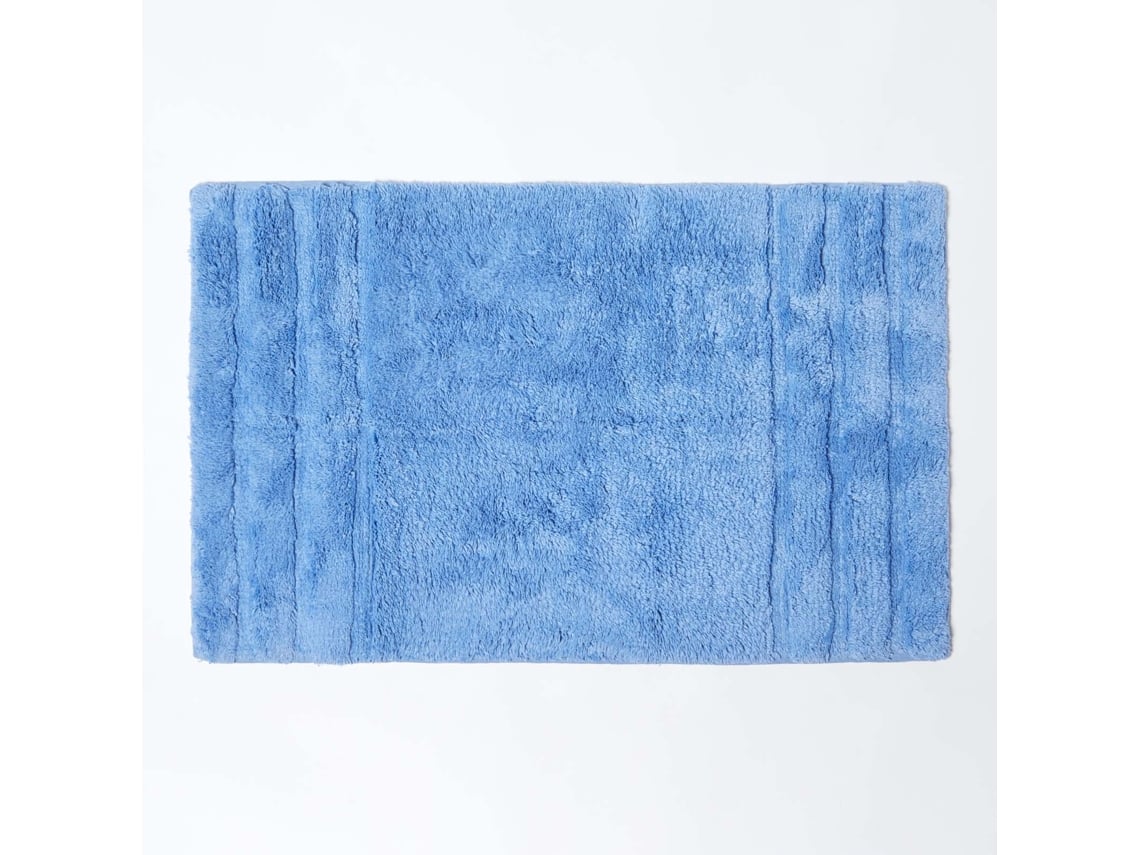 Homescapes Spa Supreme Luxury Blue Bath Mat