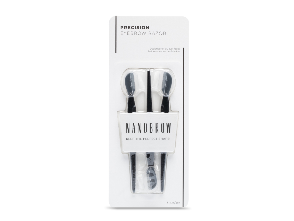 Cuchilla de Afeitar para Cejas y cara NANOBROW 3 piezas