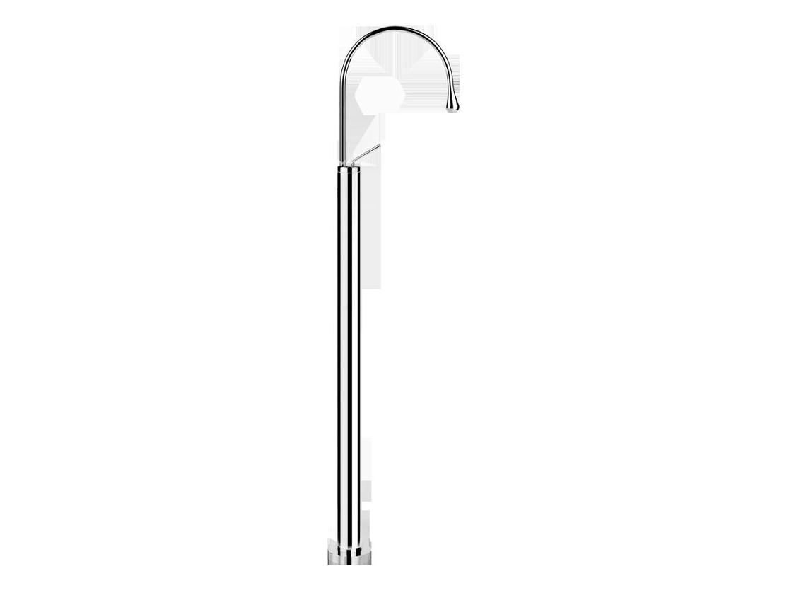 Grifo De Suelo Para Bañera 009 En Latón Cromado, Colección Erymanthe