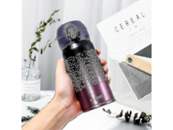Botella térmica de acero inoxidable de 350 ml para café, té, leche, viajes y bicicletas eléctricas.