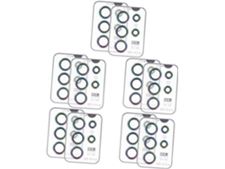 10 Juegos De Lentes De Cámara De Vidrio Templado Para Una Protección Ultra Antiarañazos Y Antichoque.