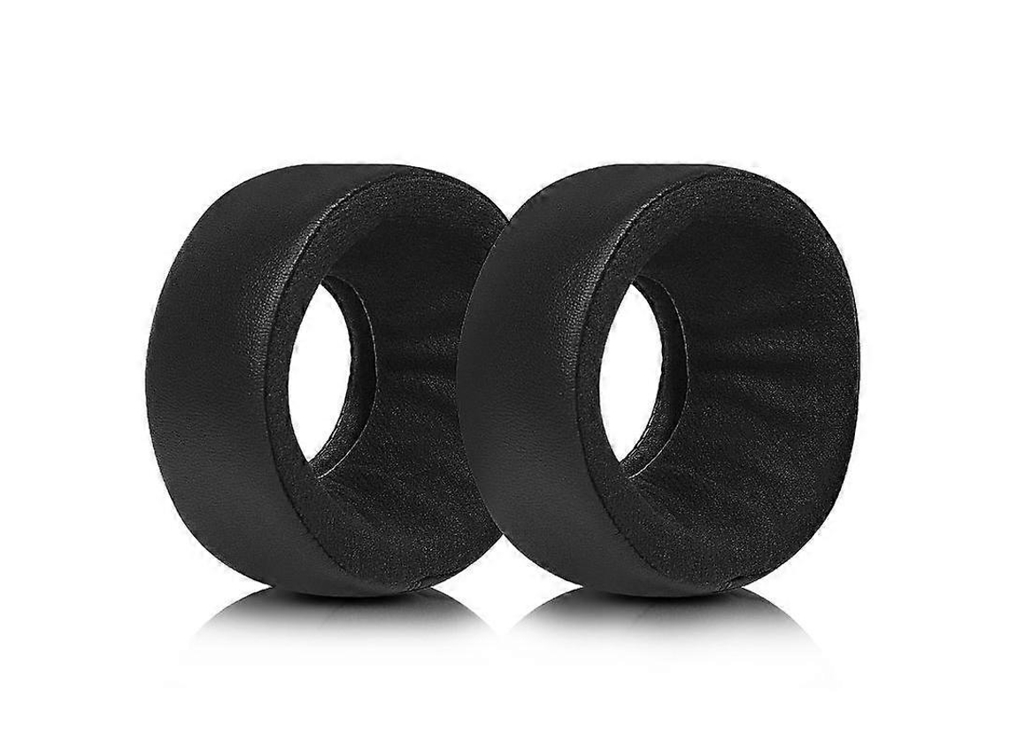 Paquete de 2 almohadillas de repuesto para auriculares Grado SR60/SR80/SR125/SR225, revestidas de cuero proteico. GIECY