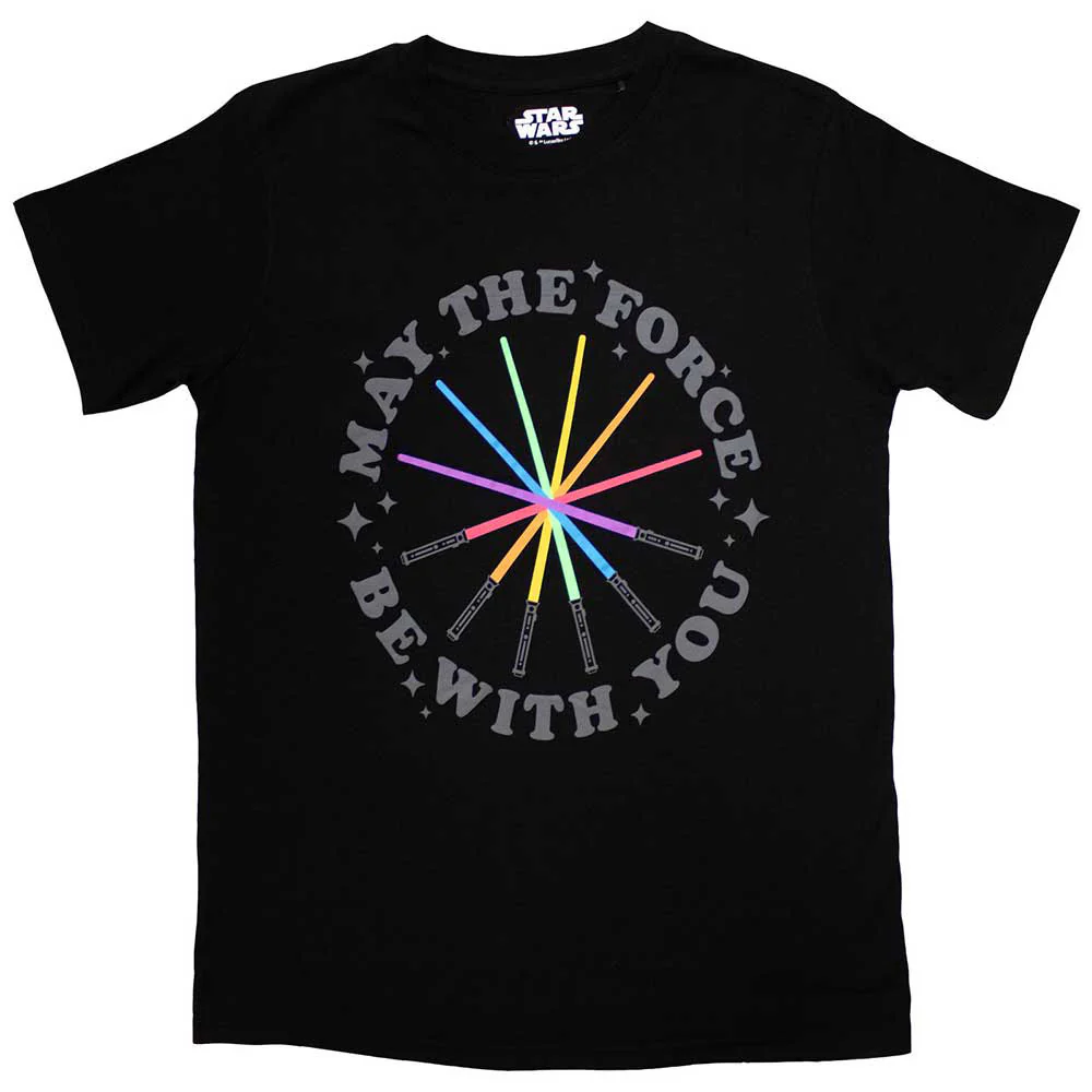 Rockinstone Star Wars Rainbow Sabers Camiseta（s）