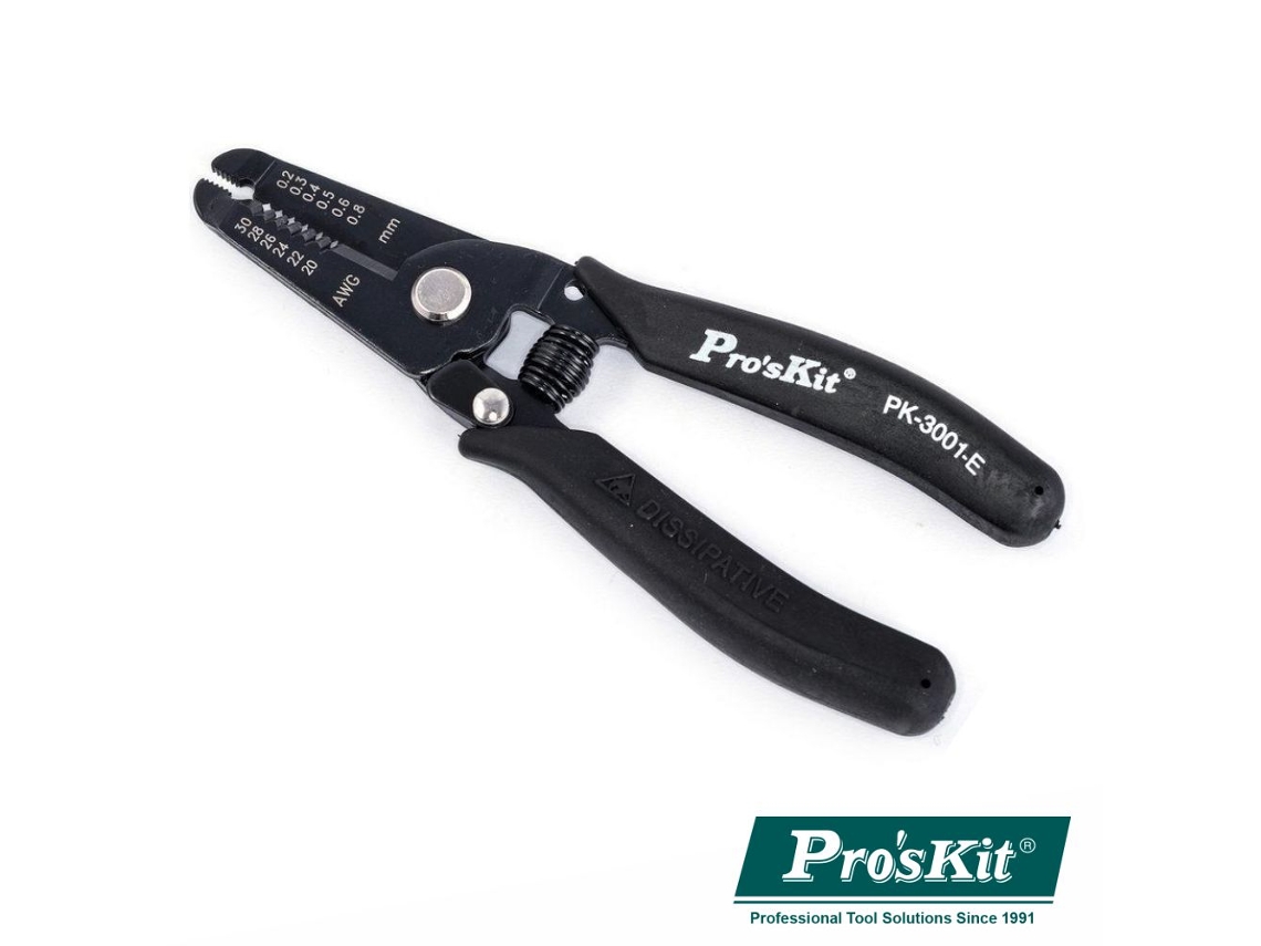 Alicates De Corte Y Pelado Con Mango Para Conductor De 156 Mm Proskit