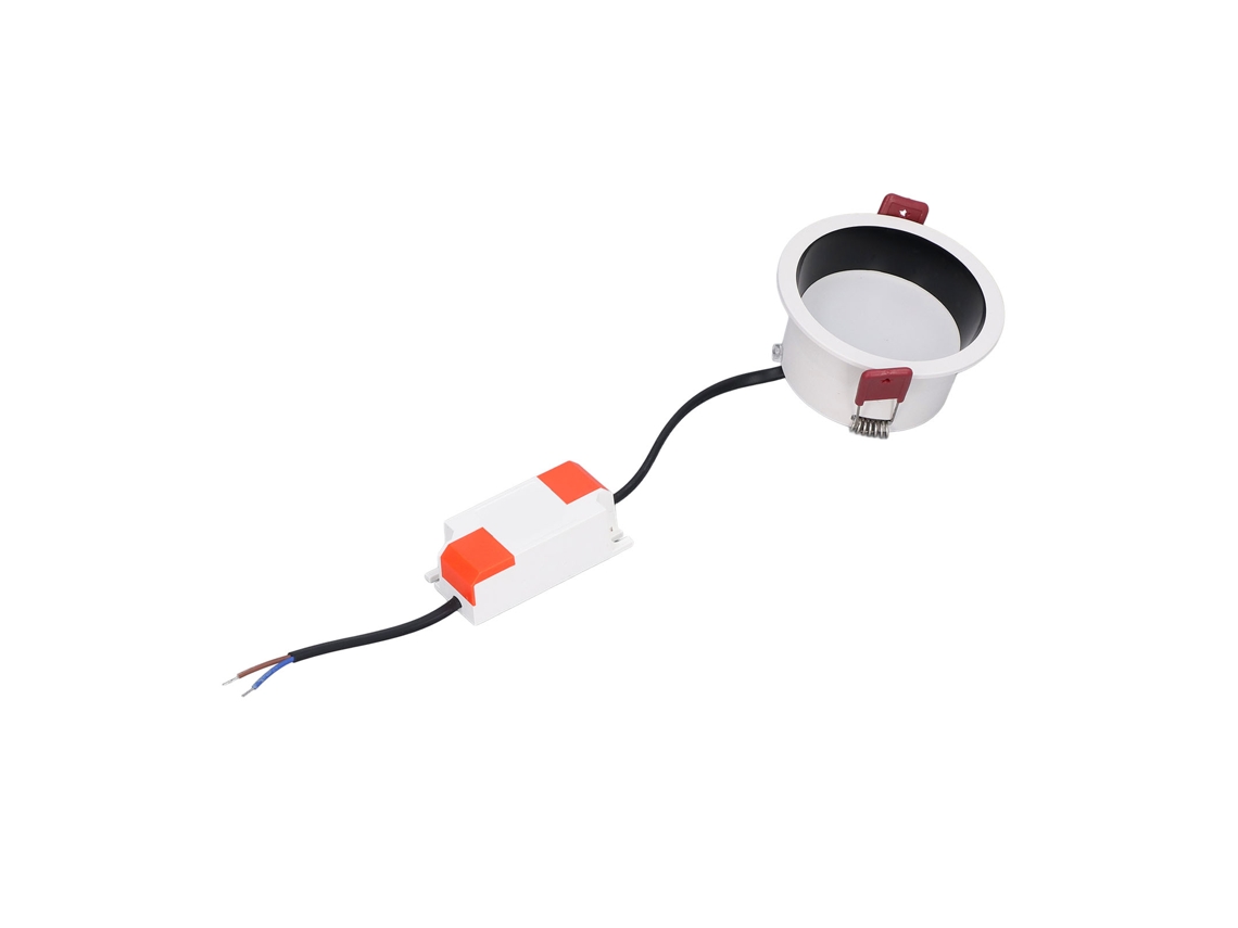 Lámpara Empotrada Para Techo Delgada 9w 3000k Blanco Downlight Can Light Panel Recessed Ac180-265v Hogar
