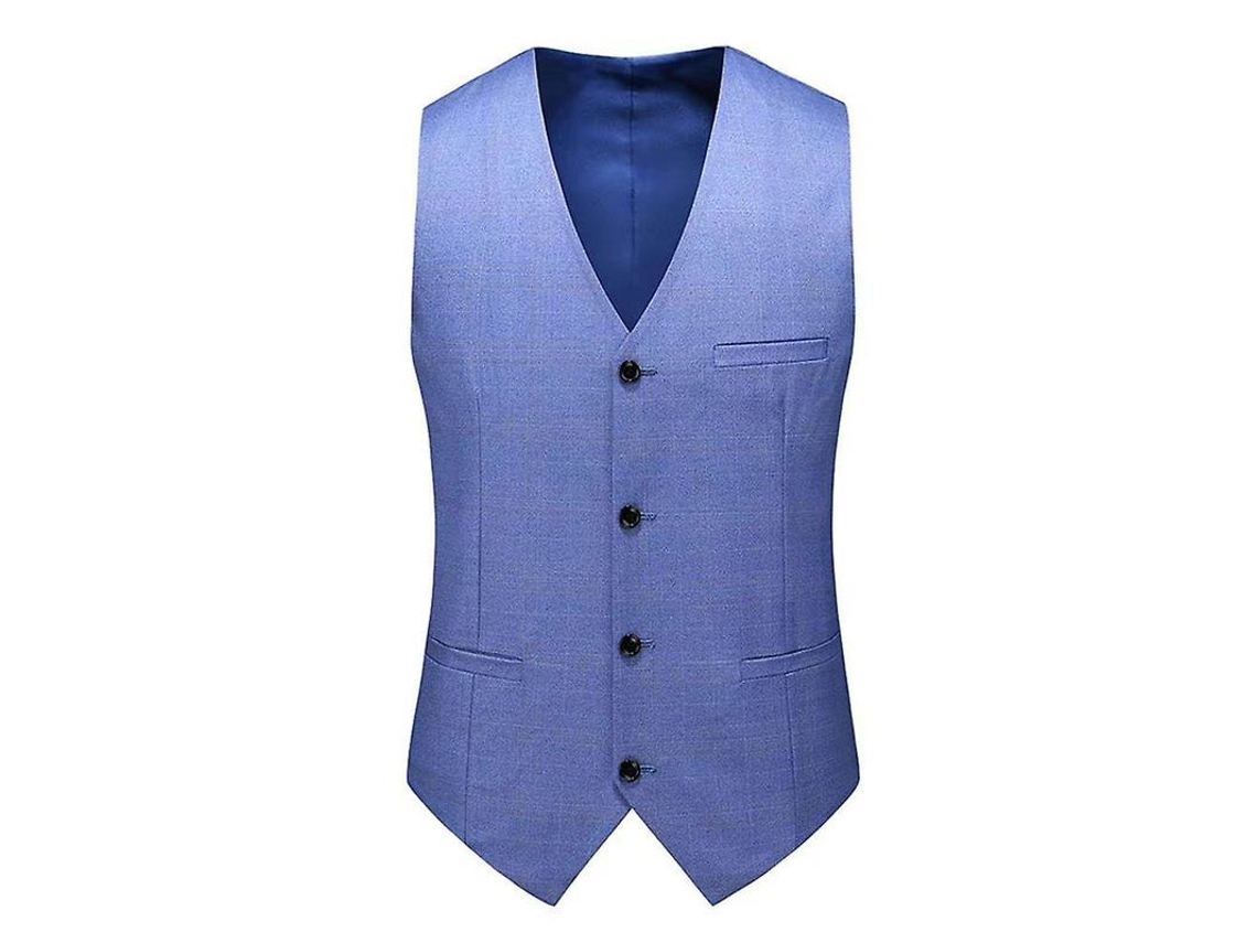 2026-chaleco Slim Fit Para Hombres Talla Grande De Un Solo Botón Plano Para Eventos Formales Bodas Y Fiesta
