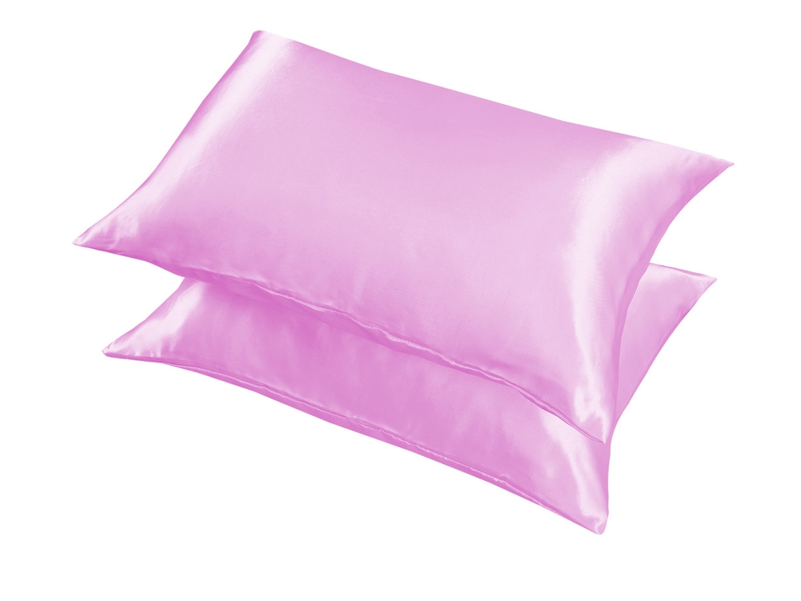 2Pack Fronha De Seda Para Cabelo E Pele Macia Feminina De Cetim Fronha De Seda King Size Não.40