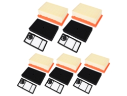 2026velora-5 Conjuntos De Filtros De Aire De Repuesto Para Stihl Ts400 Br350 Br430 Sr430 Sr450