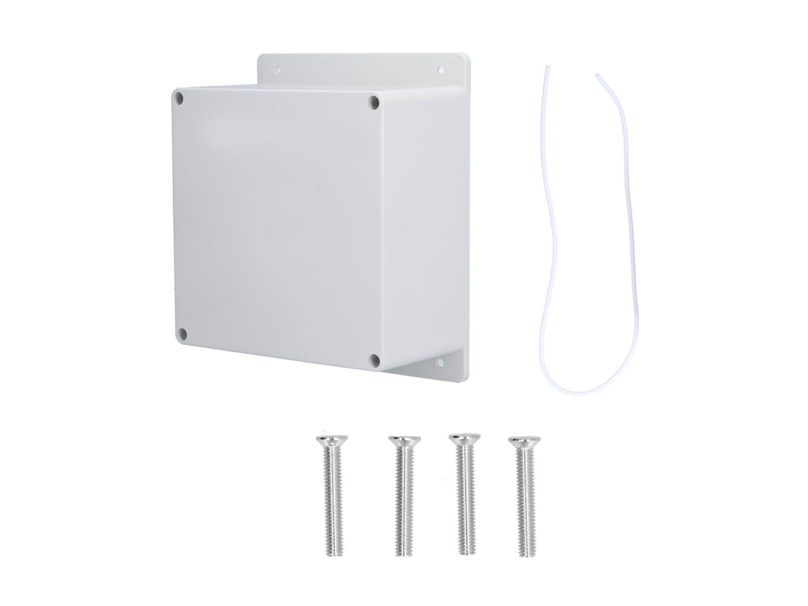 Caja De Conexiones De Plástico Abs Para Proyectos Electrónicos De Bricolaje, 160x160x90 Mm, Resistente Al Agua.