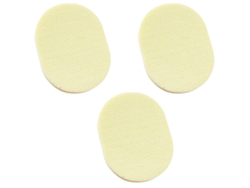 Esponjas limpiadoras faciales ovaladas, exfoliantes, desmaquillantes y borlas para polvos