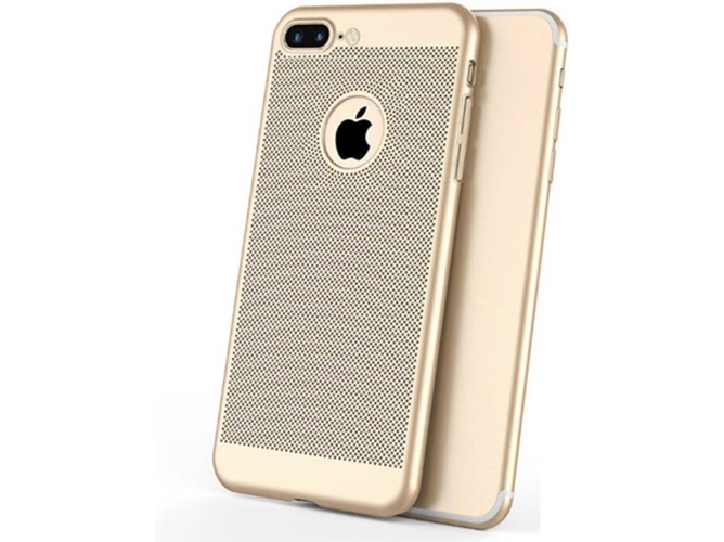 Funda iPhone 6, 6s WJS Hard Cover Heat Dissipation Dorado
