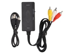Convertidor De Interfaz Multimedia Hd A Rca. Convertidor De Interfaz Multimedia Hd A Vídeo Compuesto Av Para Tv Y Pc