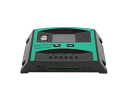 Controlador De Carga Solar 12v/24v Pwm Automático Con 2 Puertos Usb 20a Para Paneles Solares