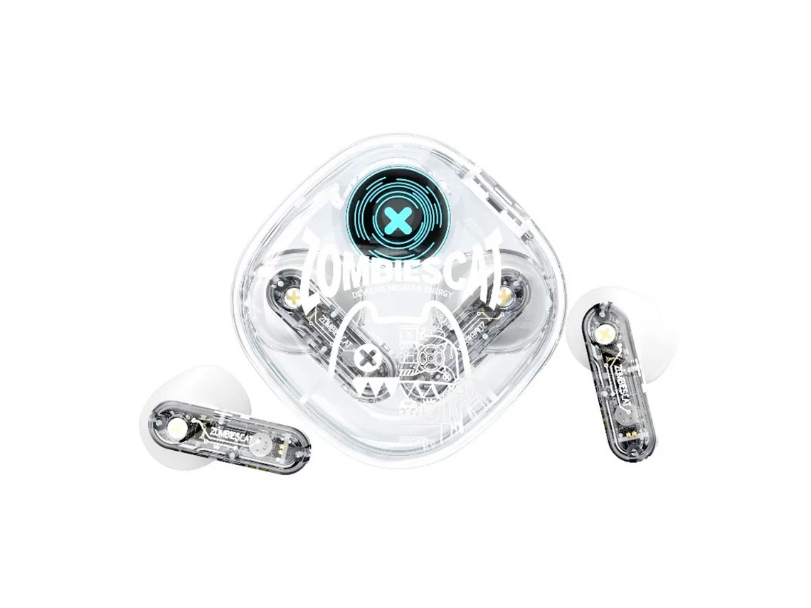 Auriculares Inalámbricos Gaming Deportes Baja YIZHOOD Bluetooth Blanco