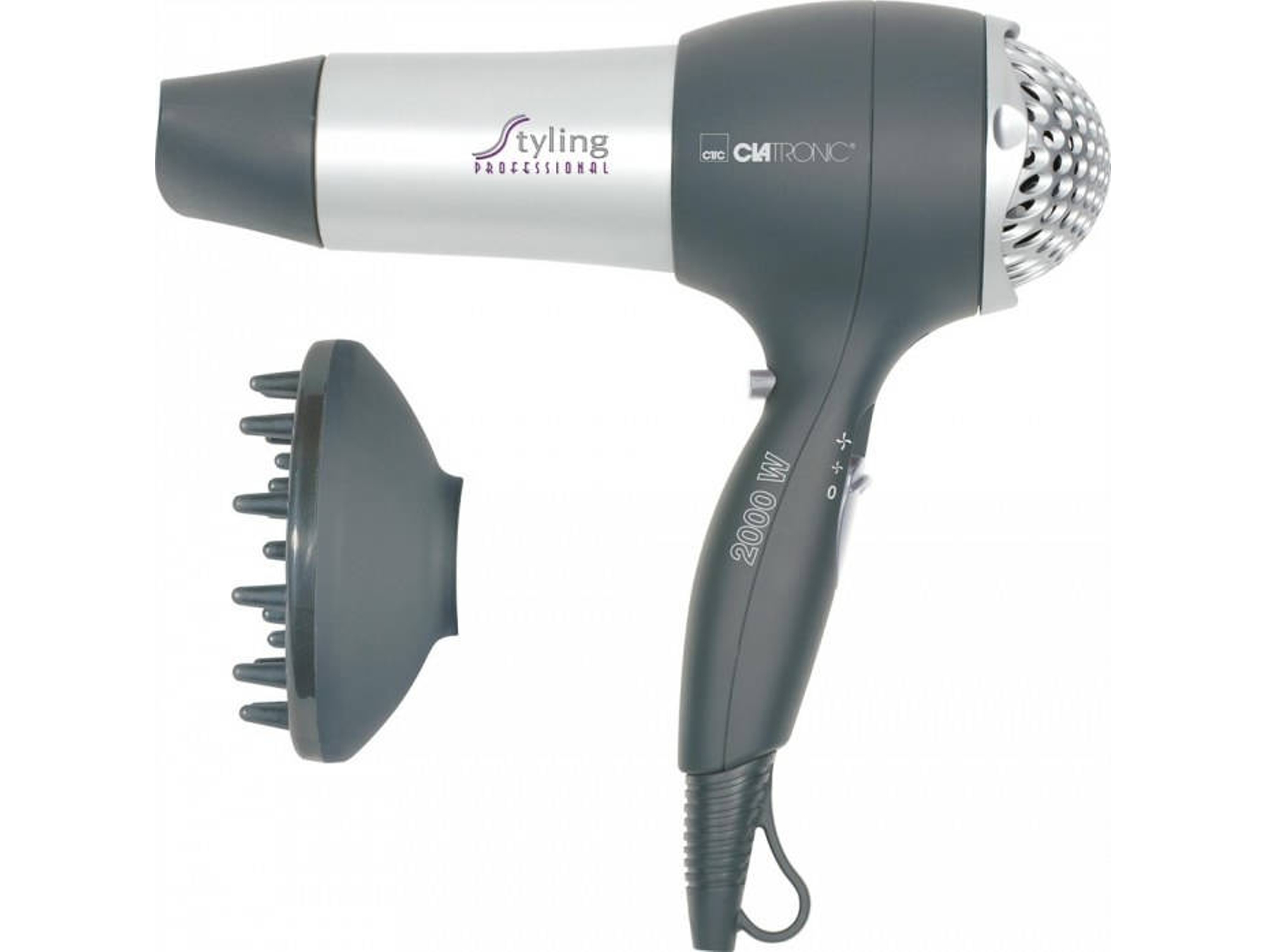 Secador de Cabello CLATRONIC HTD 3055 (2000 W)