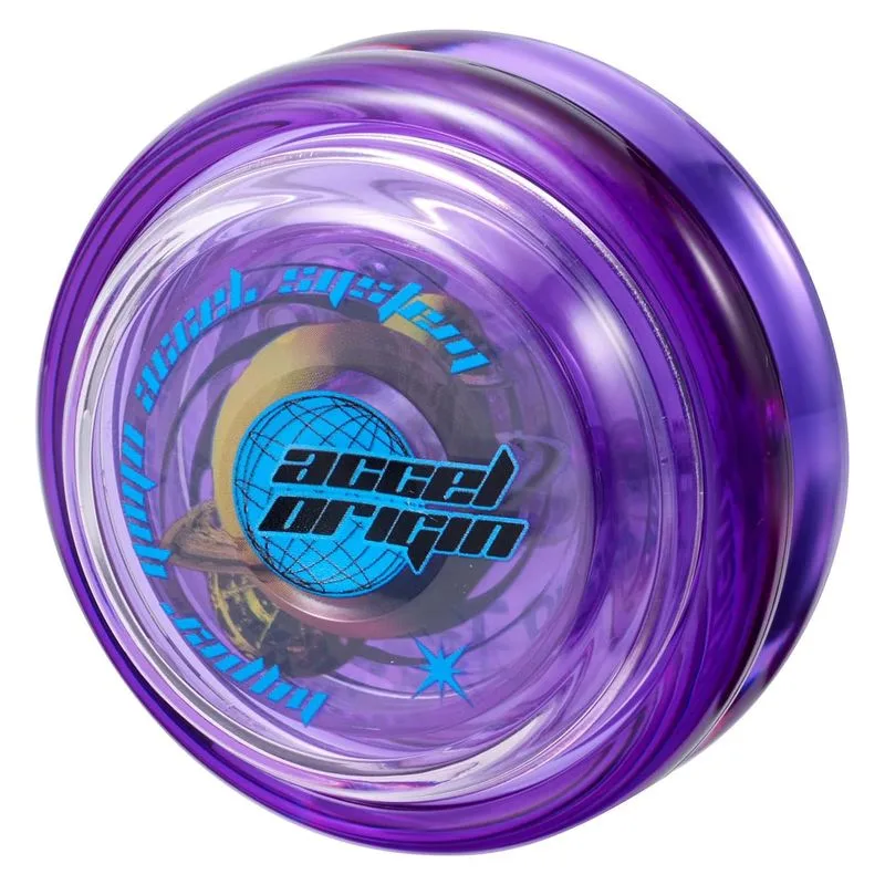 Accel Hyper Yoyó Morado Con Cuerda 60005 BANDAI NAMCO