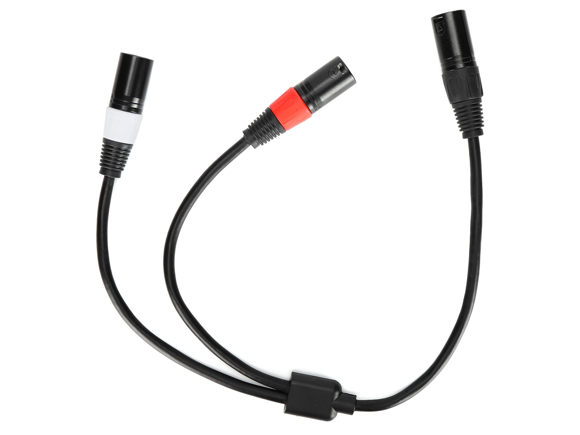 Adaptador De Audio Con Divisor En Y Jorindo Jd6079, Cable Xlr Macho De 5 Pines A Xlr Macho Doble De 3 Pines