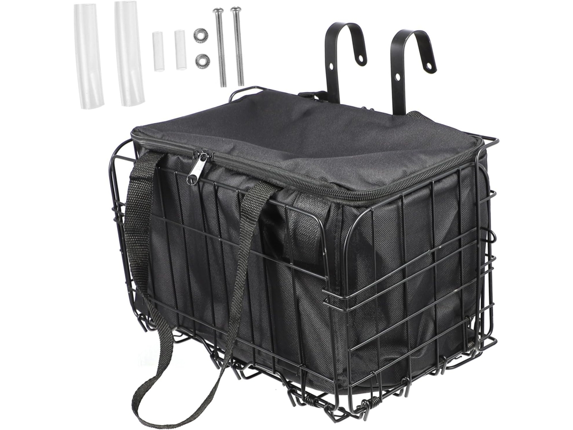 Cesta Para Bicicleta Extraíble De Gran Capacidad Con Paquete Incluido