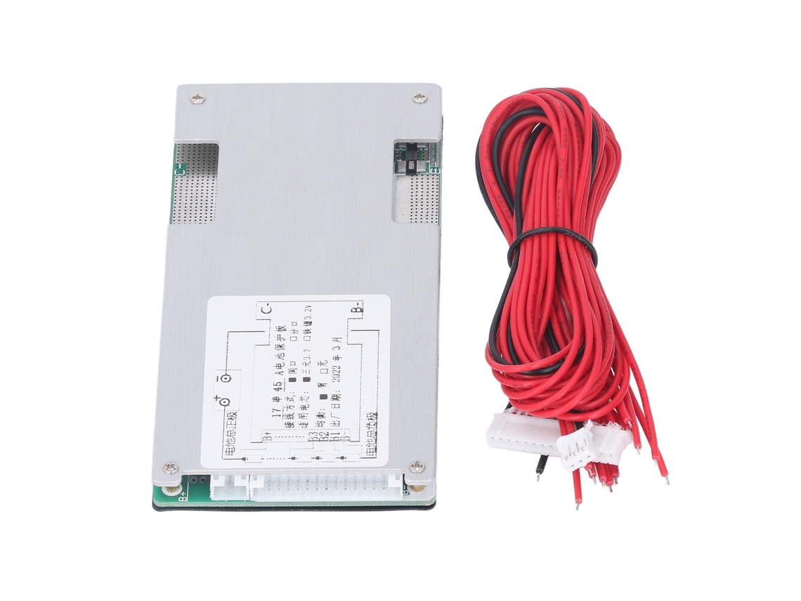 Placa De Protección De Batería, Módulo De Carga/descarga, 17s, 60v, 45a, Para Baterías De Litio Ternarias.
