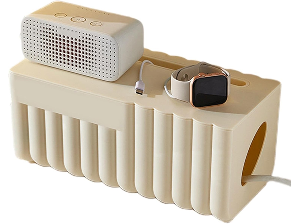 Caja Organizadora De Cables, Caja De Almacenamiento Multiusos Para Cables De Carga, Para Escritorio