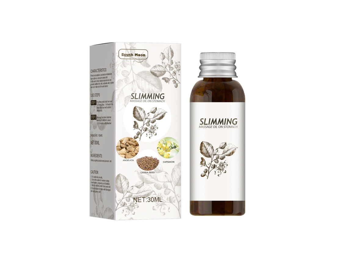 Aceite esencial reductor, moldeador corporal, reafirmante para brazos y muslos, masajeador anticelulítico para abdomen.