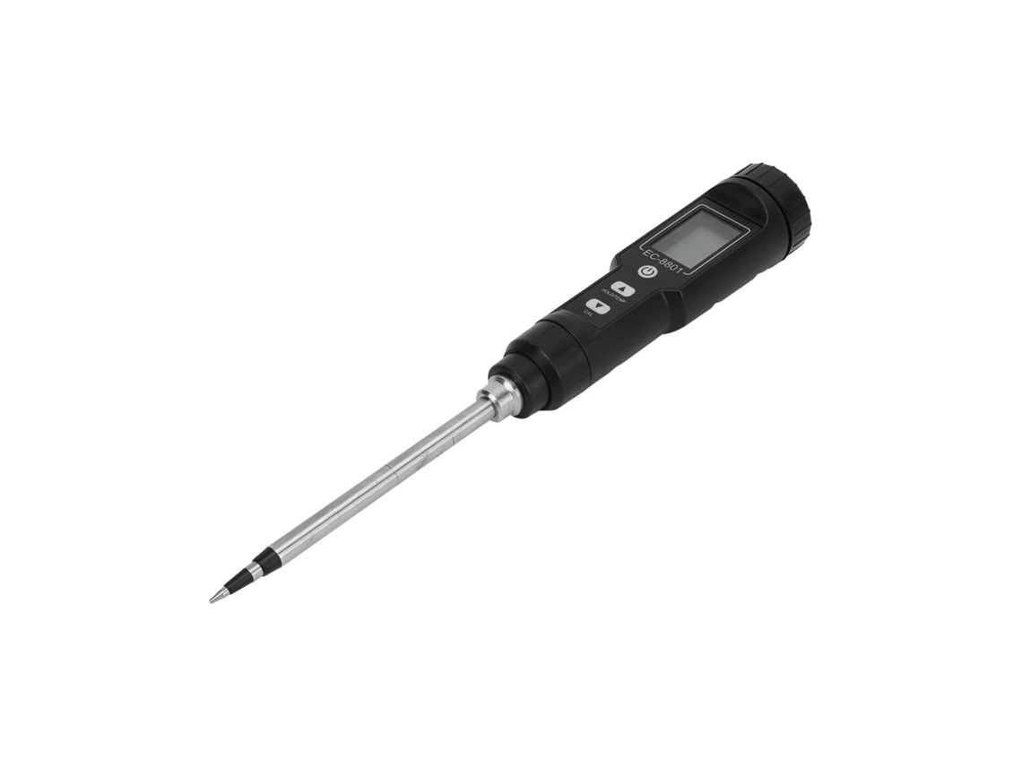 Medidor De Suelo Digital Portátil Ec-8801, Medidor De Temperatura Y Conductividad Para Jardines, Agricultura, Huertos Y Pastos.