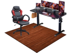 Alfombrilla Silla Duros Antideslizante Gaming Suelo Oficina Protectora Suelos Protector Debajo, 90 X 120 Cm