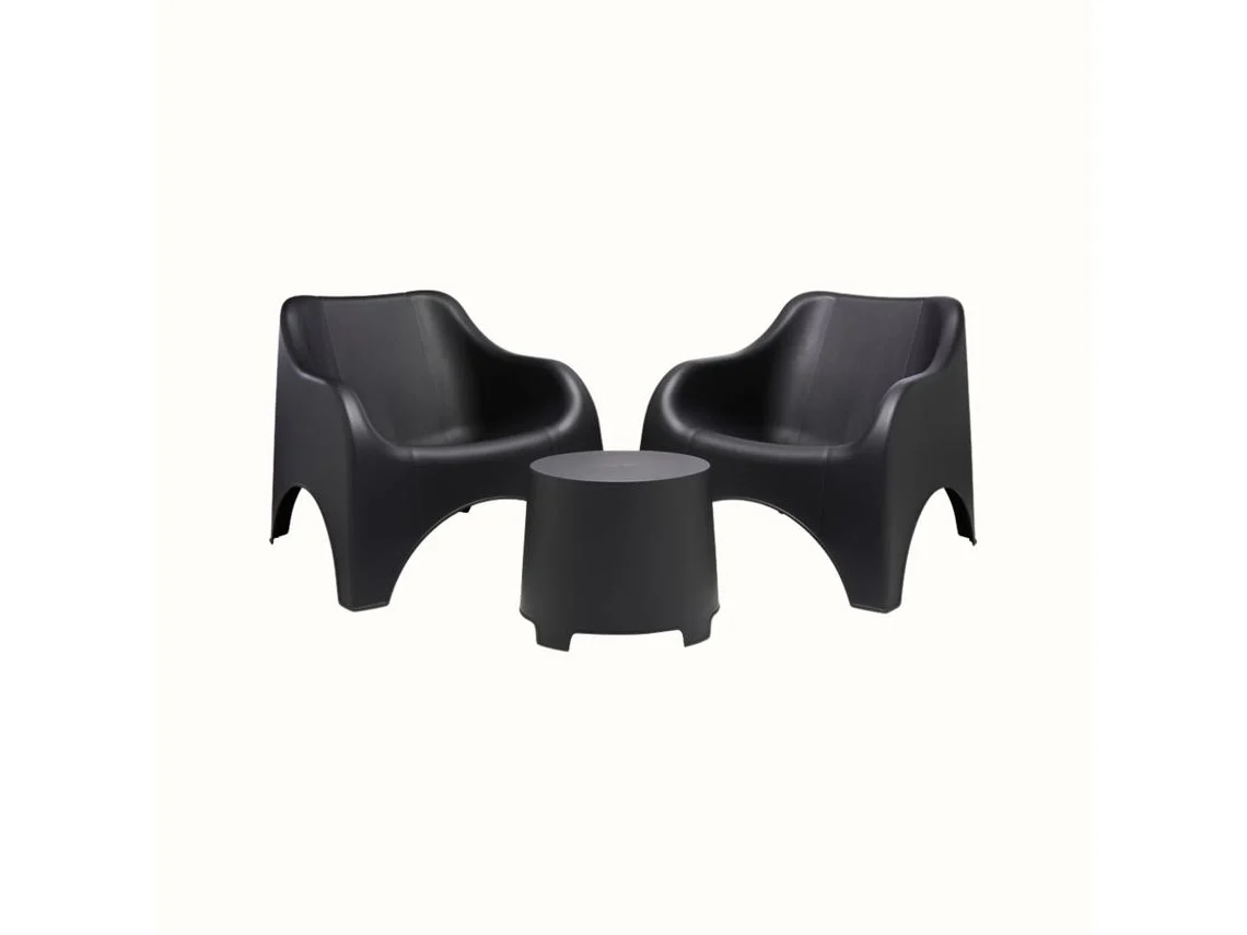 Conjunto de Jardín IPAE Cloud Antracite