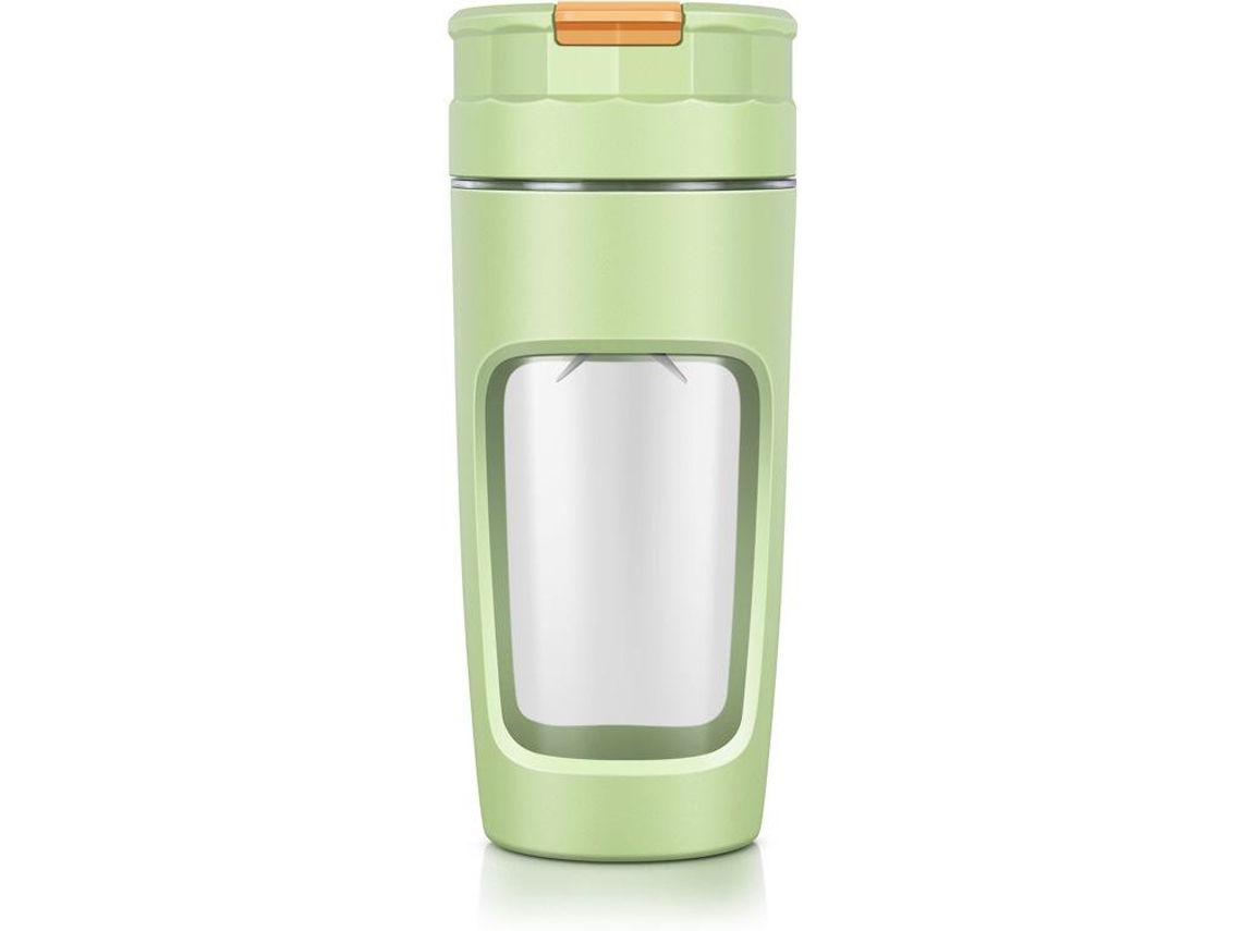 Vaso Exprimidor De Tamaño Personal Con Cuchilla Trituradora De Hielo, Recargable Por Usb Para Actividades De Cocina Al Aire Libre CHRUI Verde