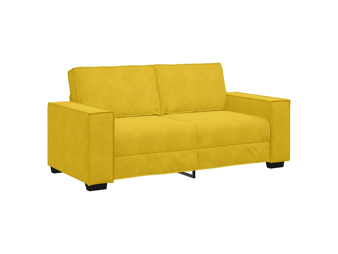 Maison Exclusive - Sofá De 2 Plazas Terciopelo Amarillo 180x78x84 Cm