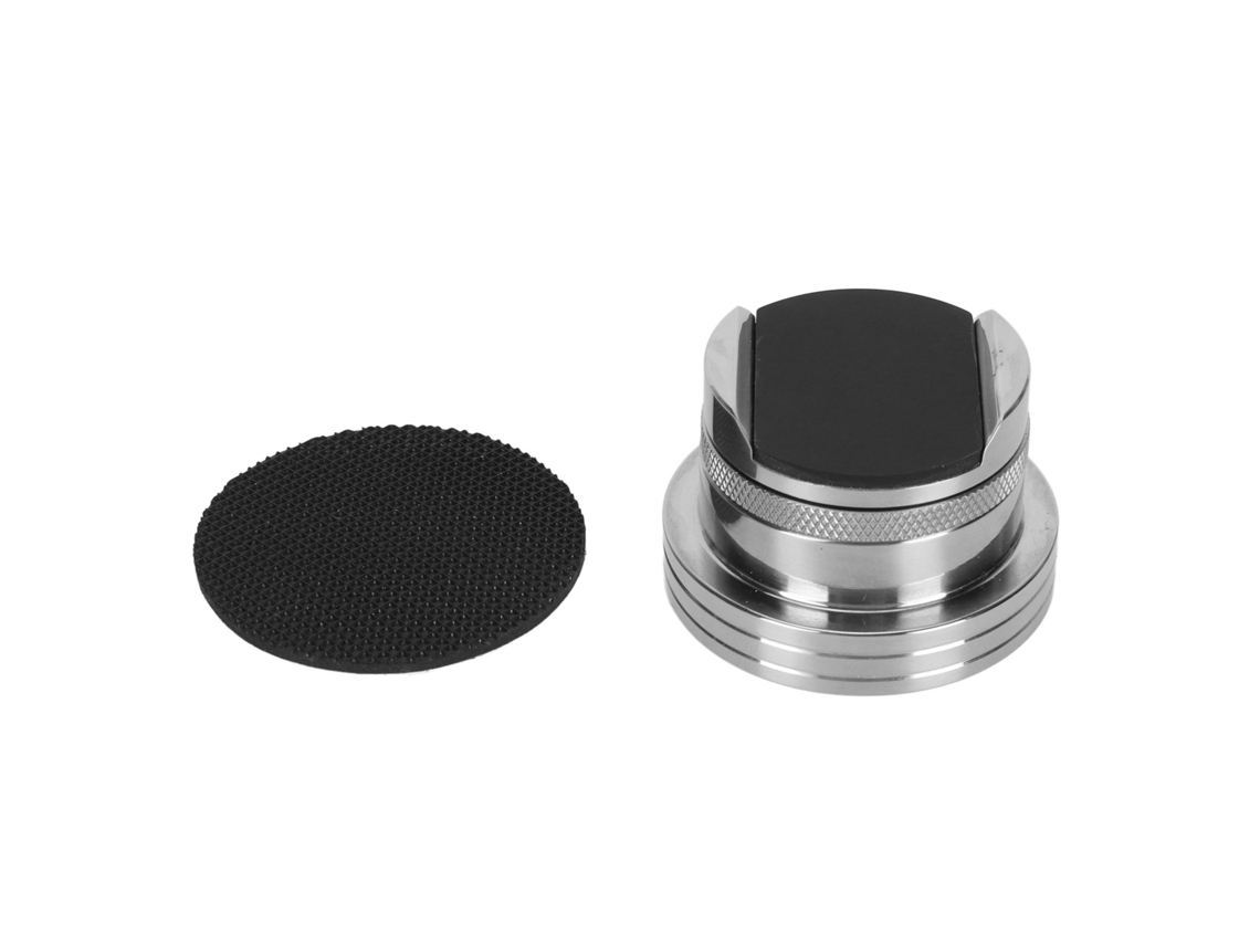 Soporte Para Cable De Altavoz Hifi Ajustable En Altura (30-42 Mm) Con Amortiguador - Plateado