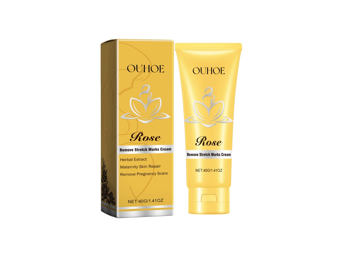 La crema prenatal Ouhoe hidrata e ilumina.