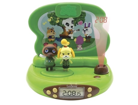 Despertador Proyector Animal Crossing LEXIBOOK
