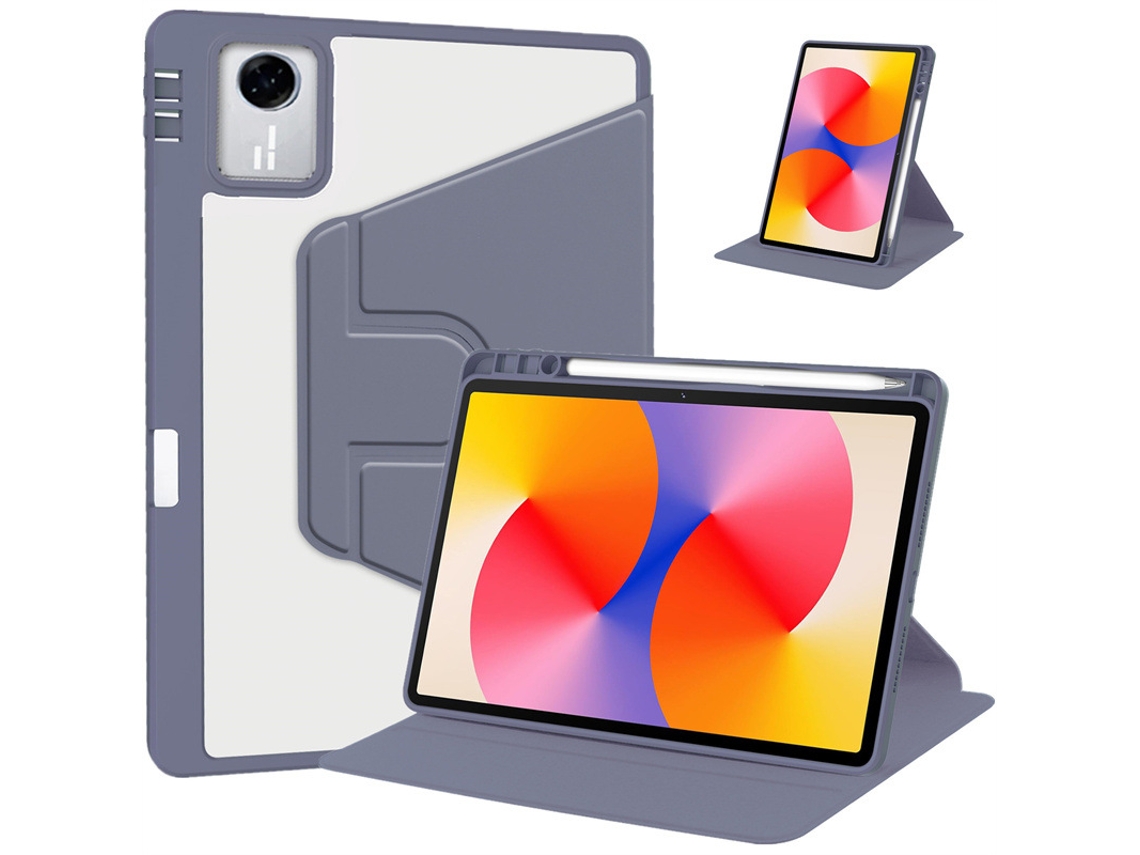 Capa Fwinl Para Lenovo Xiaoxin Pad 11 2025 Com Tabuleiro Para Canetas Roxo Lavanda