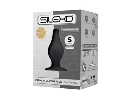 Plugue Anal Model 2 S Negro SILEXD