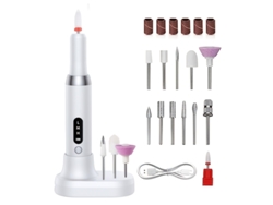 Taladro De Uñas Eléctrico Profesional, Pulidor, Removedor De Cutículas, Lápiz Lima De Uñas