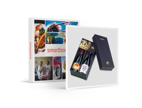 Caja Regalo SMARTBOX Bodegas Pinord a domicilio: botella de vino tinto, cava y chocolates artesanos