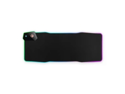 Alfombrilla de ratón con cargador inalámbrico de 15 W, cargador inalámbrico RGB para móvil y alfombrilla iluminada RGB. Chennnls