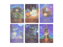 2026-mazo De Tarot Con Patrones De Animales Para Adivinación Y Juego De Mesa, Ideal Para Fiestas Y Principiantes