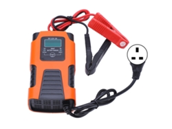 Cargador De Batería Inteligente Automático De 3 Etapas Con Protección Y Pantalla Lcd.