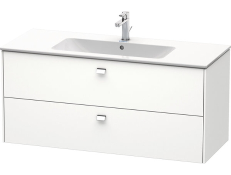 Mueble bajo lavabo DURAVIT Brioso de pared 122,0 x 47,9 cm con 2 cajones incl. hueco para sifón y delantal para lavabo ME by Starck 233612