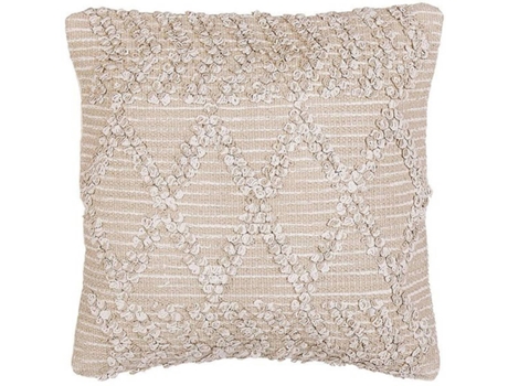 Almohada BELIANI Corydalis (Beis - 45x45x10 cm)