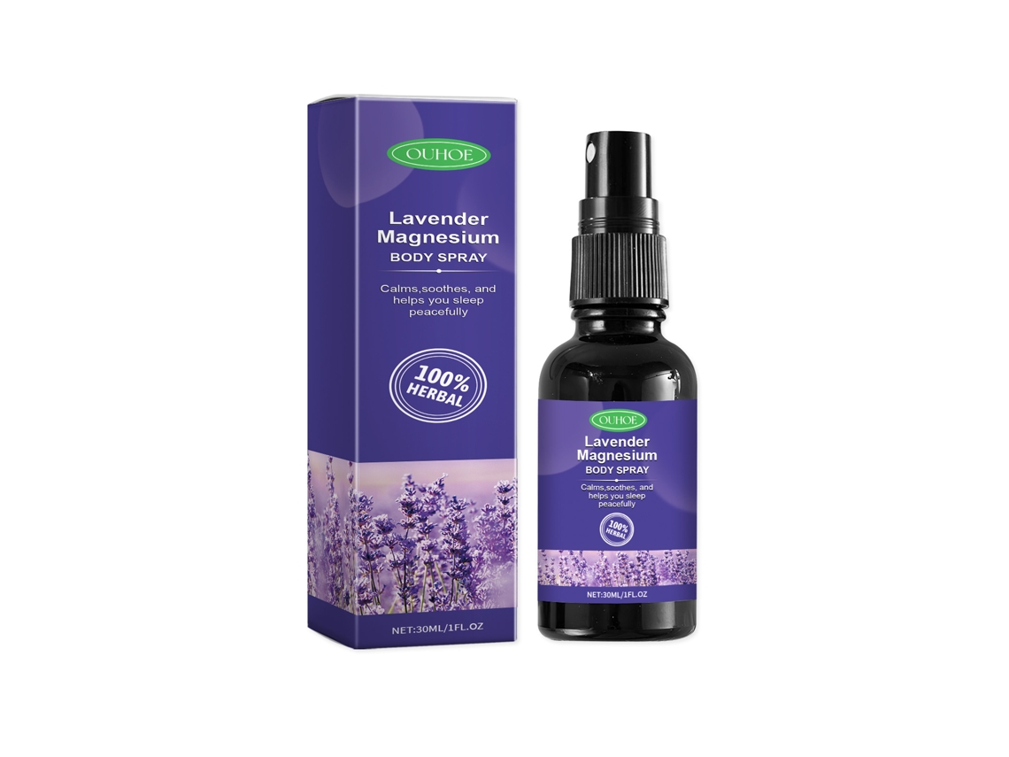 Spray relajante para dormir con lavanda de Ouhoe