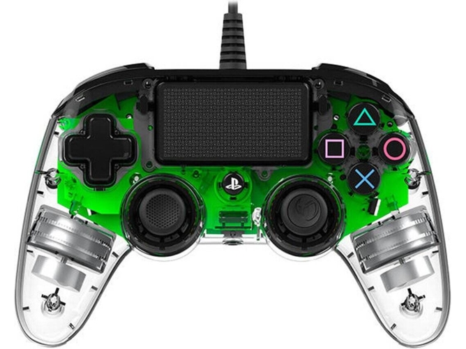 Mando PS4 NACON Compact (Verde Transparente)