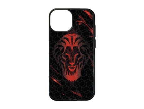 Funda Móvil Oficial Athletic Club para iPhone 15 PHONECASES3D Piel Sintética Negro