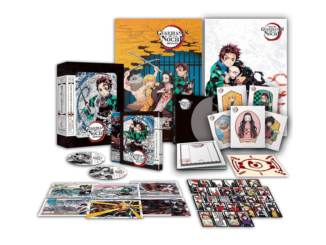 DVD Kimetsu no Yaiba: Mugen Ressha-Hen Tv / Guardianes de La Noche Primera (Temporada - Parte 1)
